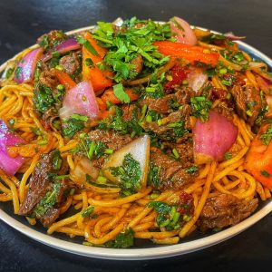 SALTADO GARLIC NOODLES | BÒ XÀO MÌ